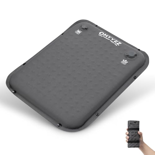 ONTYZZ Sitzkissen Selbstaufblasendes 41 x 33 x 4 cm Camping Sitzmatte Sitz Kissen Outdoor Faltbar Kissen Aufblasbar für Wandern Picknick