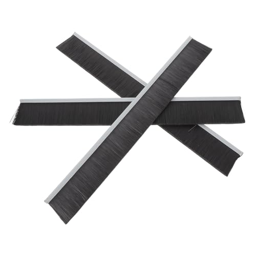 Gadpiparty 3pcs Mailbox Dust Seal Brush Strips Weatherproof Nylon Draft Brush for Home Office Letter Box Cleaning and Windproof Mailbox Accessories