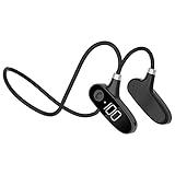 【Pantalla LED de alimentación】el cuerpo de los auriculares está equipado con una pantalla LED de alta definición, que es conveniente para comprobar la potencia. Los números muestran del 0 al 100 para mostrar el nivel de batería de tus auriculares. Evita su uso en momentos críticos debido a la insuficiente potencia. Además, también está equipado con un cable de carga para auriculares, por lo que ya no tienes que preocuparte de que los auriculares se queden sin energía.