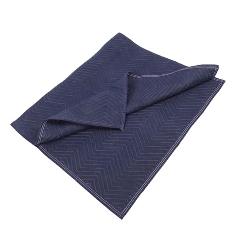 ETHZZLE Anti-Slip Anti-colision Manahet De Mudanza Express Moviente Producto Acolchada Envase Expresar Lana Almohadillas En Movimiento Exterior para Suave Azul Tela No Tejida