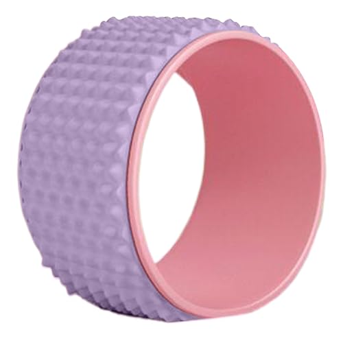 Rouleau de Yoga,Roue de Dos pour Massage des Tissus Profonds