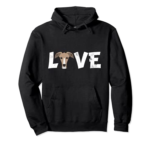 Dog Mom Dog Dad Greyhound Dog Pet Lover Pullover Hoodie, Black, S