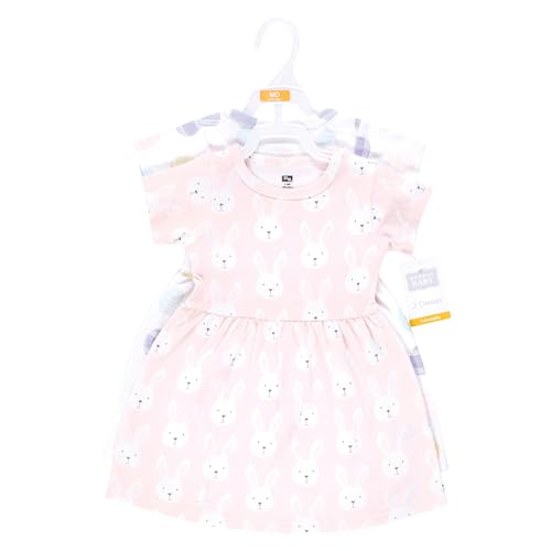 Image of Hudson Baby Girl's Cotton Dresses