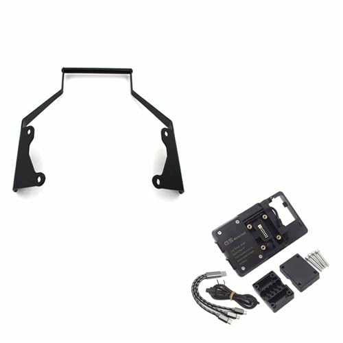 Support GPS pour moto NC750X 2025 avec plaque de fixation téléphone anti-vibrations