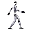 AI Robot, Humanoid Smart Service Robot, AI Companion Assistant, Autonomous with Face Recognition, Voice Control, Obstacle Avoidance, for Exhibition Hall, Technology Business