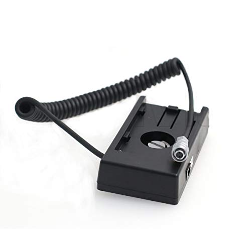 Adaptador F970 a Weipu de 2 pines para rodajes en exteriores con cámaras Blackmagic BMCC 4K