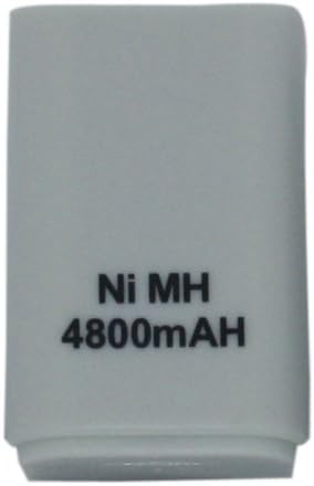 Rechargeable Battery Pack for Xbox 360 Controller, White