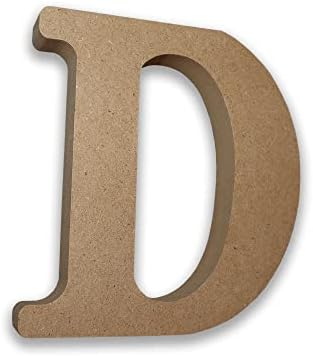 MDF Letters Wooden Letters for Crafts MDF Letter A (Large 13cm High x 2cm Deep) MDF Letters Large Free Standing Wooden Letters MDF Letters for Crafts Personalised Names & Decor - (Letter A)