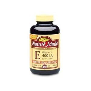 Nature Made Vitamin E 400 IU Water Soluble 350 Softgels