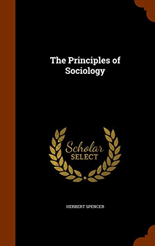 The Principles of Sociology 1343684919 Book Cover