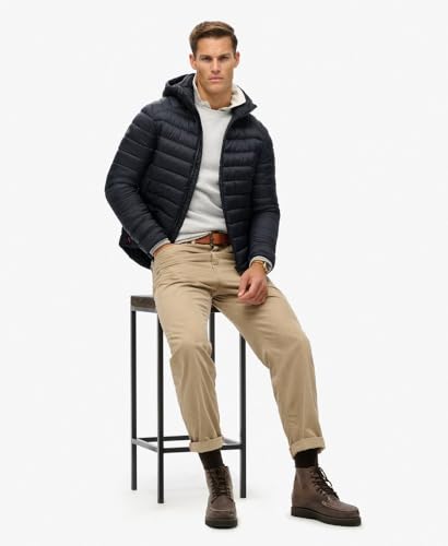 Blouson Superdry Doudoune Hooded Fuji Sports Padded JKT EU - vue 8