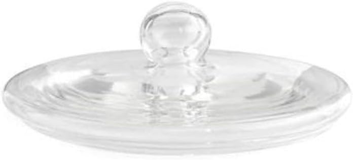 Yama CDM25 Replacement Top Beaker Lid - Borosilicate Glass For 25 Cup Cold Brew Towers, Heat-Resistant, Dishwasher Safe