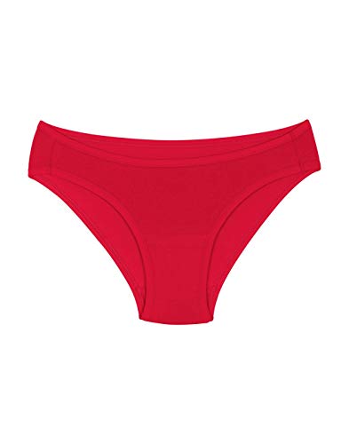 Image of Amante Solid Low Rise Cotton Bikini Panty Pack(Pack of 3)