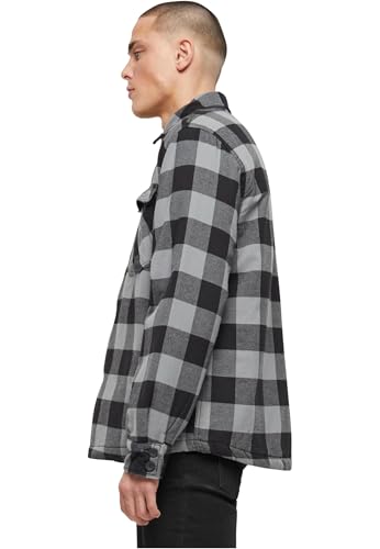 Image of Brandit Men's Lumber Jacket Black /Blue