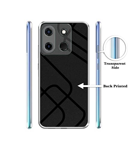 Casotec Zig-Zag Black Case for Infinix Smart 7 4G - Image 3