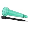 Windhager Regenmesser, Niederschlagsmesser, inklusive Erdspieß, zur genauen Regenwassermessung, 22 cm, 06244 cm grün