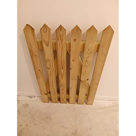 Wooden Picket Garden Gate - 4ft High Cover