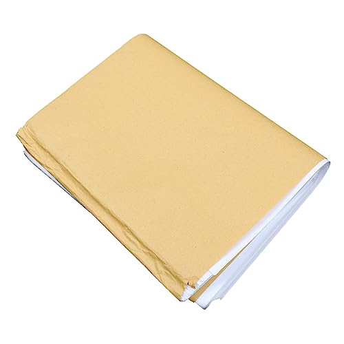 Papier tissue blanc emballage décoration artisanat TOPBATHY résistant semi-transparent 500 pièces