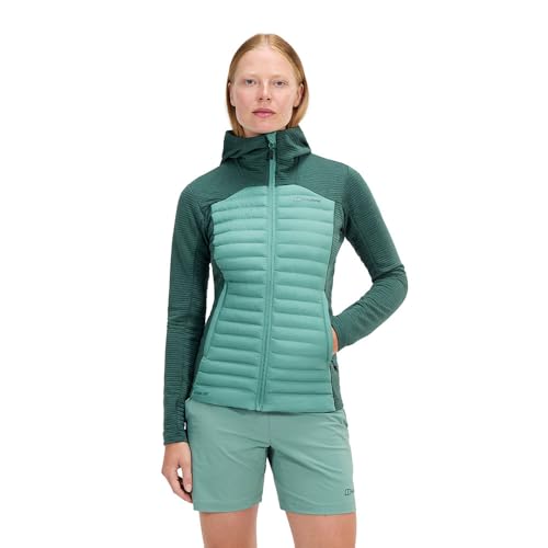 Berghaus Nula Hybrid Veste pour Femme, Light Terrain, 14