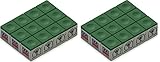Silver Cup Billiard/Pool Cue Chalk Box, Green, 12 Cubes 2 Pack