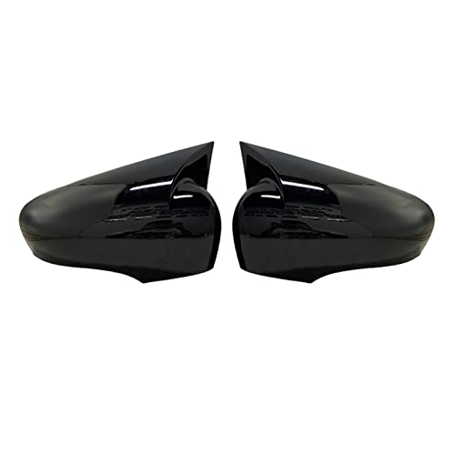 Couverture de rétroviseur Clio 4 noir brillant style chauve-souris coque tuning sport