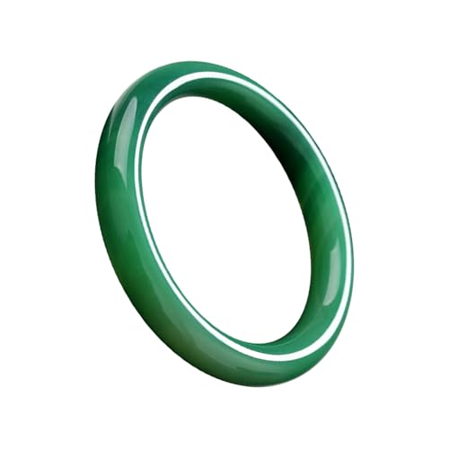 Jade Bangle pour Femmes Feng Shui Bracelet Jonc Traditionnel Chinois Porte-Bonheur
