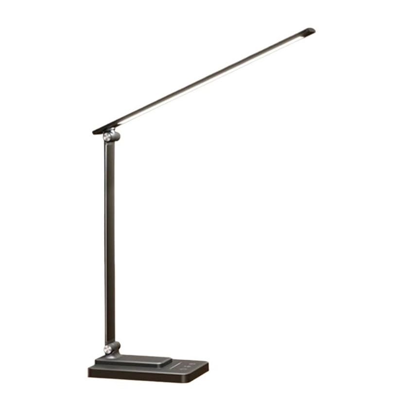 Lampada da studio Lampada da scrivania a LED, Lampada da scrivania dimmerabile, 5 colori chiari e regolazione continua, Lampada da tavolo pieghevole con controllo touch, Timer automatico, Funzione di