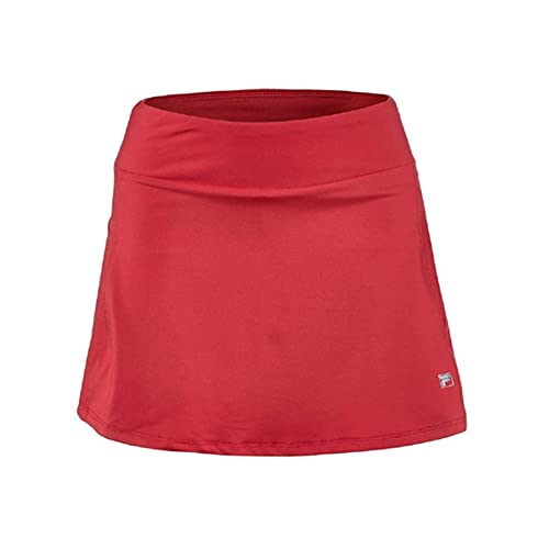 Short de tennis confortable femme XL ample couleur Crimson