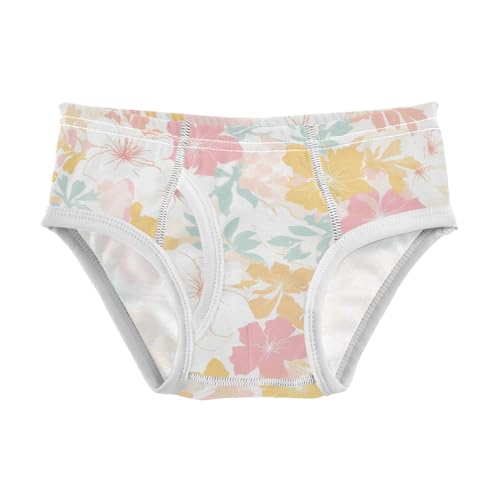 KLL Seamless Asian Traditional Patterns Toddler Boys Pure Cotton Underwear Briefs Cute Children Panties