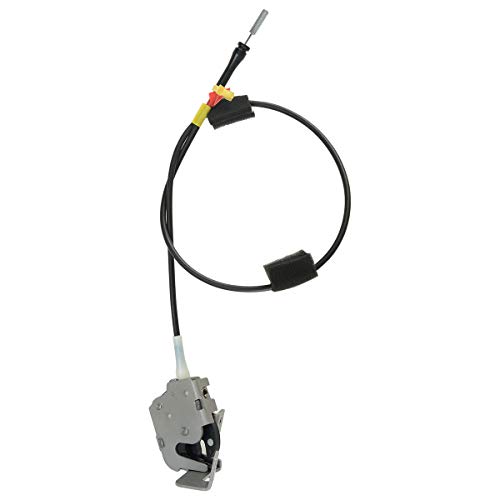 Image of YHTAUTO | Right Side Door Lock Latch Actuator with Cable | Replacement for 1997-2003 Ford F-150 2004 F-150 Heritage 1997-1999 F-250 Extended Cab Pickup, Rear Upper