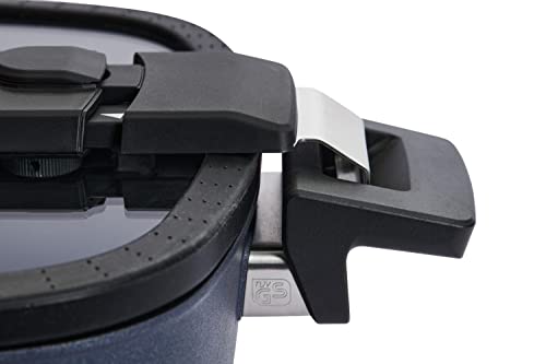 Woll-Active-Lite-Cacerola-cuadrada-con-tapa-26-cm-x-26-cm-105-cm-de-alto-55-litros-con-2-asas-laterales-Apto-para-vitroceramica-gas-electrico-halogeno-no-induccion-aluminio-antracita