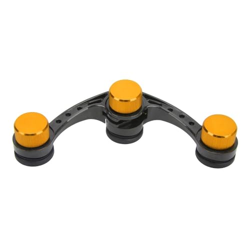 MOPFOL Fishing Bobbin Knot Assist Tool – Carbon Steel FG/GT/PR Knotting Machine for 0.4-6.0# PE Line & 1.0-18# Leader, Saltwater/Freshwater Use(Gold)