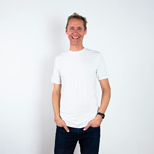 Image of TallSlim Men's Original Crewneck T-Shirt, Slim Fit
