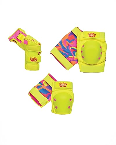 IMPALA Protective Set, Color: Barbie Bright Yellow, Size: S (IMPRPADS-Barbie-Bright-Yellow-S)