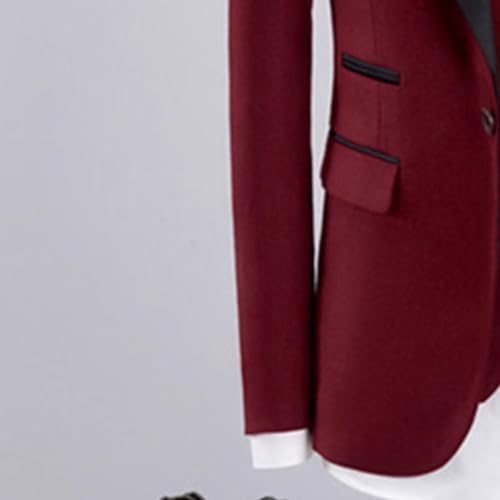 Men's Formal Party Wedding Proms Tuxedos Slim Fit Double Breasted Suits Solid Shawl Lapel Suit Jacket2