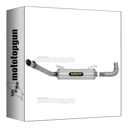 Echappement Arrow alu Aprilia RS 125 pour libérer la sonorité en balade et sur route