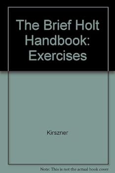 Paperback The Brief Holt Handbook: Exercises Book
