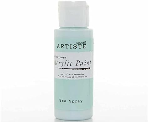 Artiste Acrylic Paint 59ml 2Oz Night Blue, Quick-Drying Professional Art, Craft and Hobby Artists Paint, Vibrant Colour, Water-Based Paints Cover All Surfaces with Ease, Ideal for Travel Artists