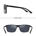 MERRY'S Rectangular Polarized Sports Sunglasses for Men Women Cycling Driving Fishing UV400 Protection S8225 - Image 5