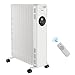 Produktbild Midea Ölradiator 2300W, Heizlüfter Energiesparend Leise,Elektroheizung mit 11 Rippen, Thermostat,24h Timer,3 Heizstufen mit Fernbedienung,LED Display, Kipp- und Überhitzungsschutz,ECO-Modus