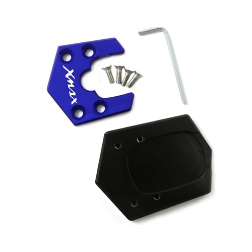Plaque support béquille CNC X-MAX 2017-2023 en aluminium haute performance