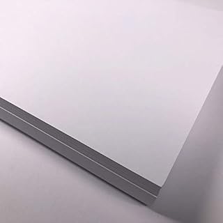 A4 White Card 100 Sheets Bright White 180gsm 230 Micron Thin Craft Card Printer Photocopier