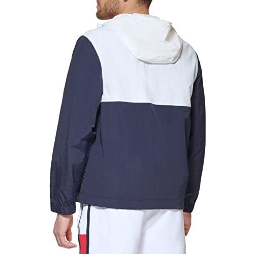 Image of Tommy Hilfiger Men's Retro Lightweight Taslan Popover Jacket