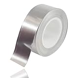 25 Meter Aluminium silber Klebeband Dichtband Band als Reperaturband Alu tape hitzebeständig & selbstklebend Aluminiumklebeband (1x)