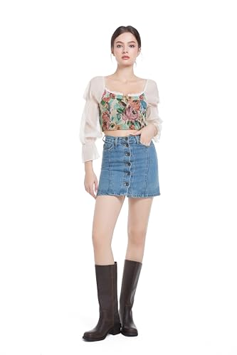 Image of Adolilove Mid Calf Boots for Women Chunky Block Low Heel Square Toe Comfortable Casual Trendy Stylish Boots