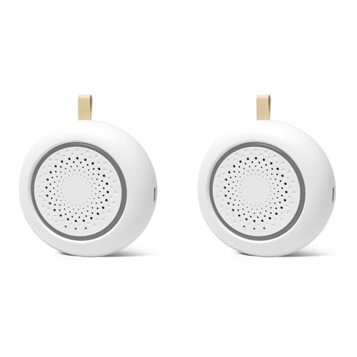 Máquina de sonido portátil con sonidos naturales de relajación y luz ambiental nocturna (2X)