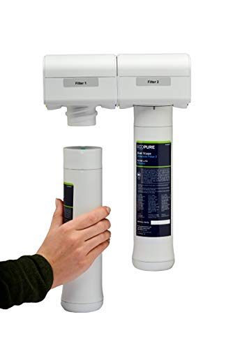 Image of EcoPure Reverse Osmosis Under Sink Replacement Water Filter Set (ECOROF) | NSF Certified | Fits ECOP30 System | 6-Month Filter Life (Pack of 4)