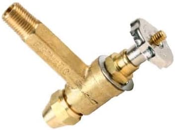 B104CF 3/8" Flare X 1/4" NPT(M) Angle Fusible Valve