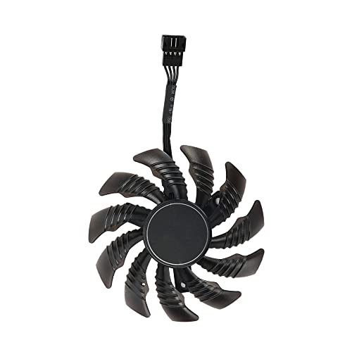 RAKSTORE Ventilador para tarjetas gráficas de 78 mm compatible con Gigabyte GTX 1660 GTX1660Super GTX1660Ti RTX 2060 RTX2060Super RTX 2070 GAMING ventilador silencioso (A)