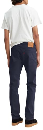 Image of Levi's Men's 511 Slim Fit Slim Jeans, Blue (Baltic Navy Sueded Sateen Wt B 4432, 32W / 32L
